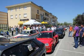 Auto d'epoca sulle vie del Rally-11