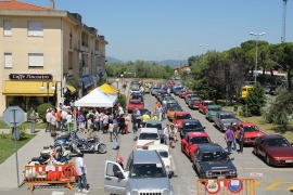 Auto d'epoca sulle vie del Rally-12