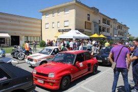 Auto d'epoca sulle vie del Rally-16