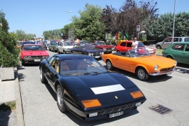 Auto d'epoca sulle vie del Rally-30