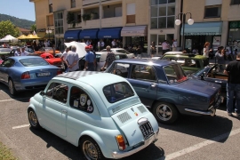 Auto d'epoca sulle vie del Rally-43