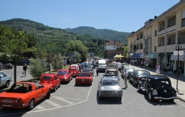 Auto d'epoca sulle vie del Rally-47