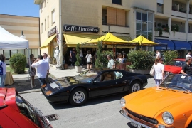 Auto d'epoca sulle vie del Rally-4