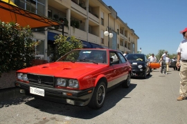 Auto d'epoca sulle vie del Rally-56