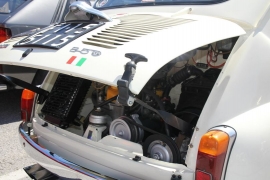 Auto d'epoca sulle vie del Rally-9